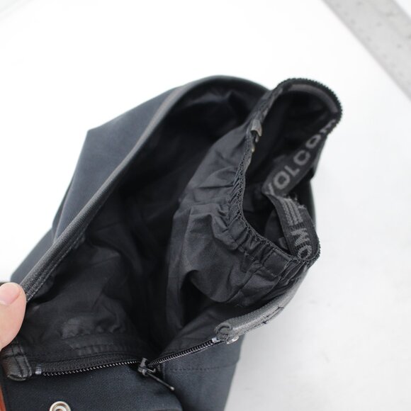 Volcom ski Pants Men's Small Articulated Snow snowboard Pockets Black 15k vented - Picture 14 of 16